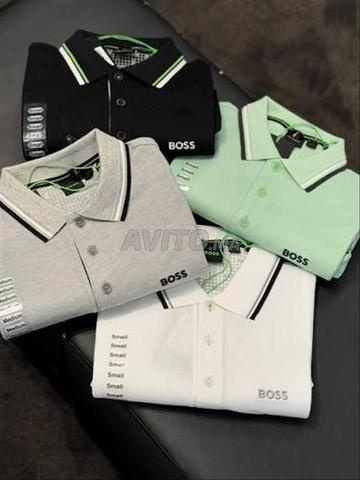 Polos Hugo Boss نصف كم أصلية
