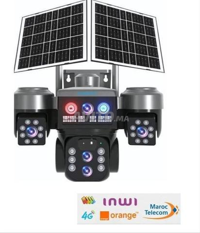 Caméra solaire avec 5 LENS ZOOM X18 S2s