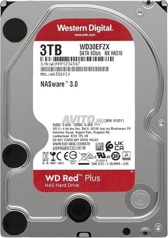 Disque dur NAS Western Digital 3TB HDD - 2