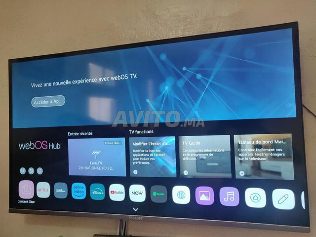 Vision WebOs 43 4K neuve - 2
