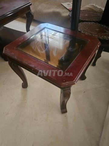 طاولة زجاجية للبيع – بحالة جيدة جداً - 2