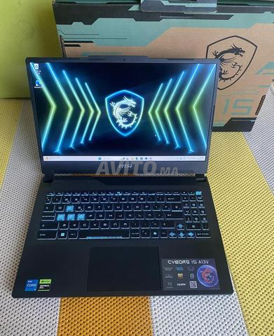 جهاز MSI Cyborg 15 للألعاب RTX 4050 6GB i5-13420H