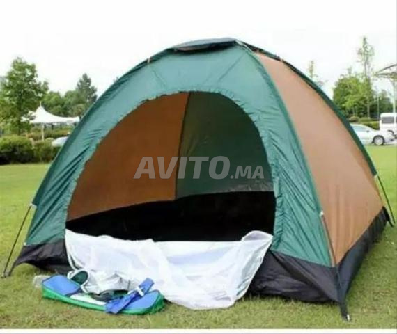 Tente de sortie pliable pour 4 personnes, dimensions 208/208/145cm - 2