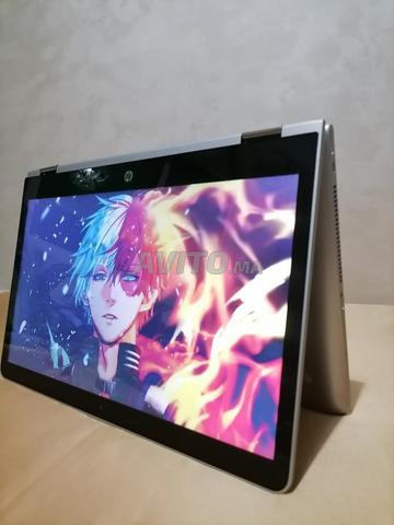 HP pavilion x360 لمس i5 الجيل السابع 8 جيجا رام 256 جيجا اس اس دي