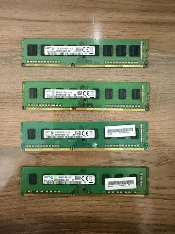 حزمة 4x4 جيجا رام DDR3 16 جيجا (للبيع رام 16 جيجا)