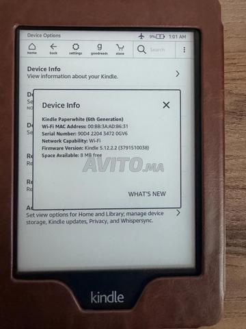 Kindle Paperwhite 6ème Génération - 2