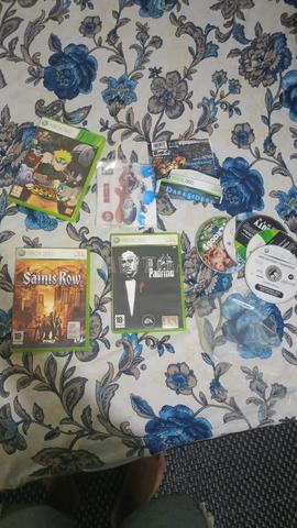 Xbox 360 avec deux adaptateurs et sept jeux - 2