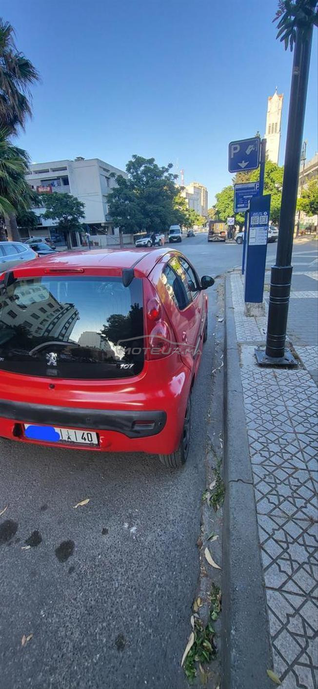 Peugeot 107 modèle 2012