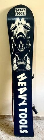 لوح تزلج Heavy Tools 160 سم مع مثبتات - 2
