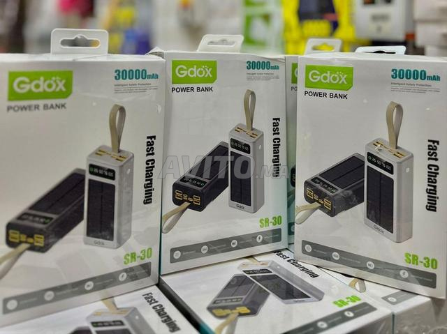 Power bank 30000mAh charge rapide solaire