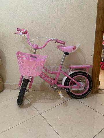 Vélo enfant fille rose - 2
