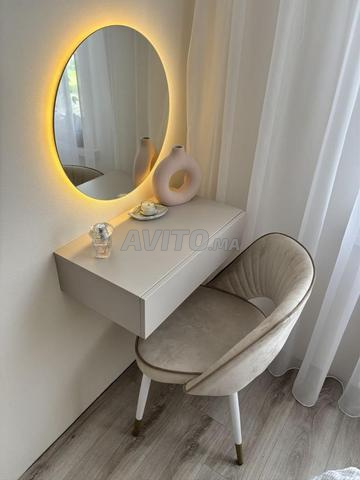 Coiffeuse 1 tiroir meuble - 2