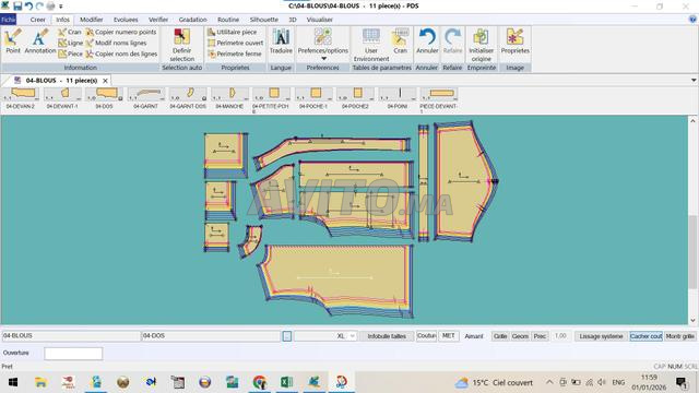 مصممة نماذج ملفات PDF DXF PLT - 2
