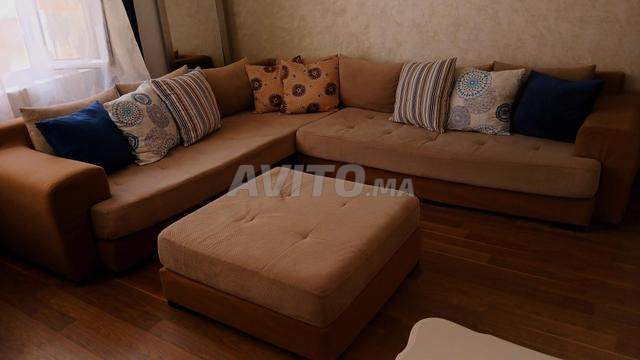 Canapé avec pouf - 2