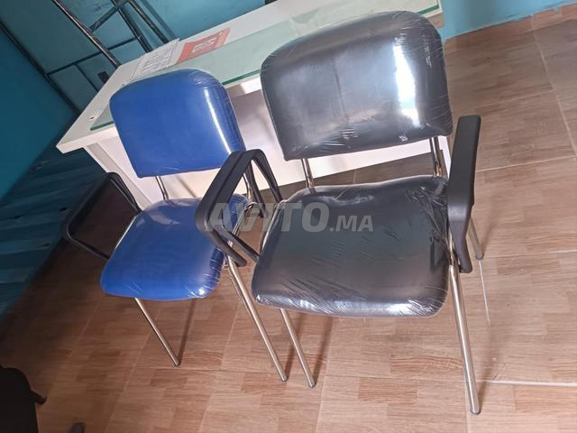 Chaise iso en tissu/table ronde/tableau/pupitre - 2
