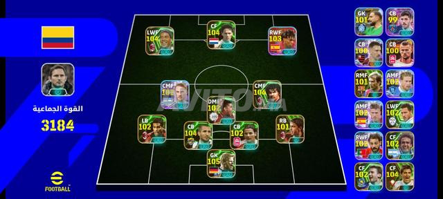 Compte légendaire PES négociable - 2