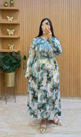 Mokhour femme luxe Miraya caftan maison chic meilleur prix - 2