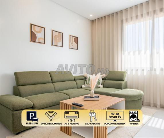 Appartement Rooftop Vue Mer•2min Plage•Parking•Clim - 2