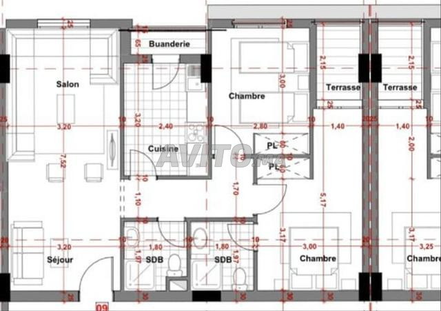 Appartement à vendre 76 m² à Tanger - 2