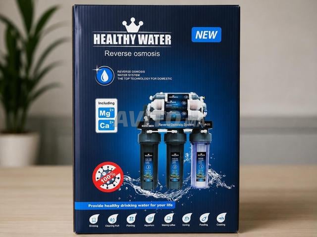 Système de filtration d'eau 7 étapes avec installation - 1500 dirhams