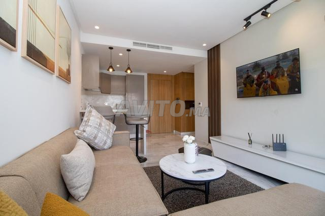 Studio haut standing à louer par nuitée – Palmiers, Casablanca