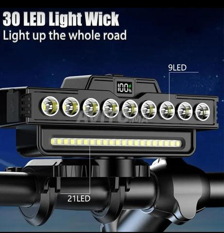 Lampe puissante et klaxon pour vélo et trottinette - 2
