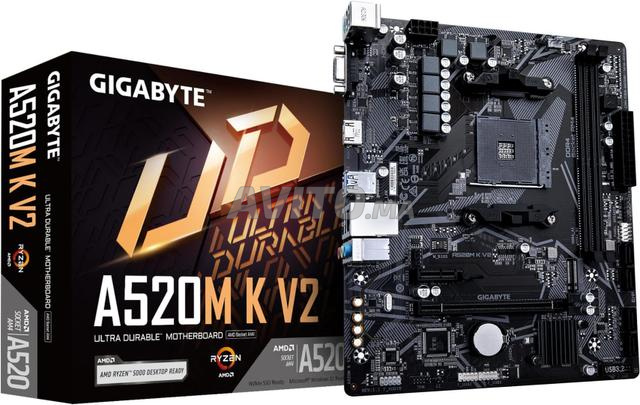 بطاقة أم جيجابايت A520M K V2