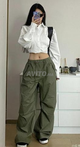 Pantalon parachute