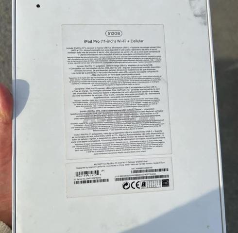 iPad Pro 11 512GB WiFi SIM Pur - 2