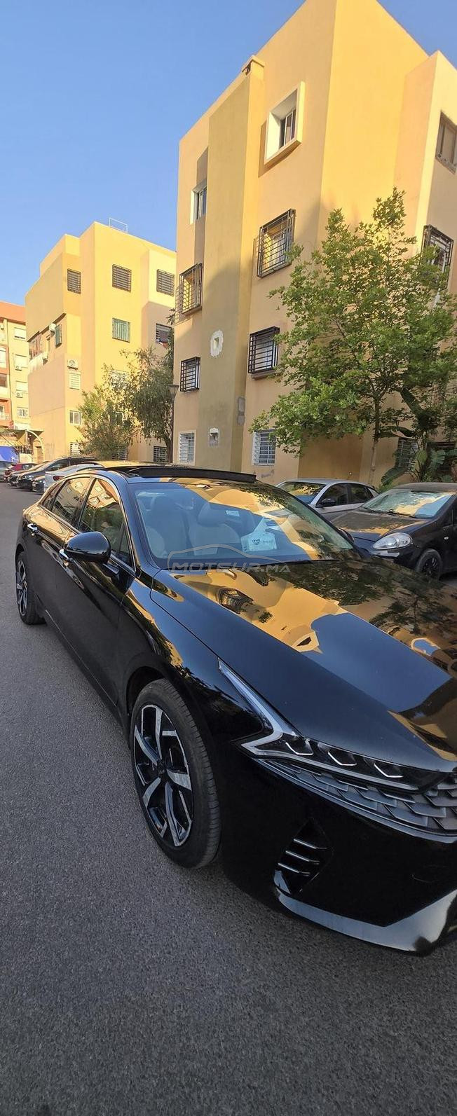 kia k5 2022 hybrid fible consommation 