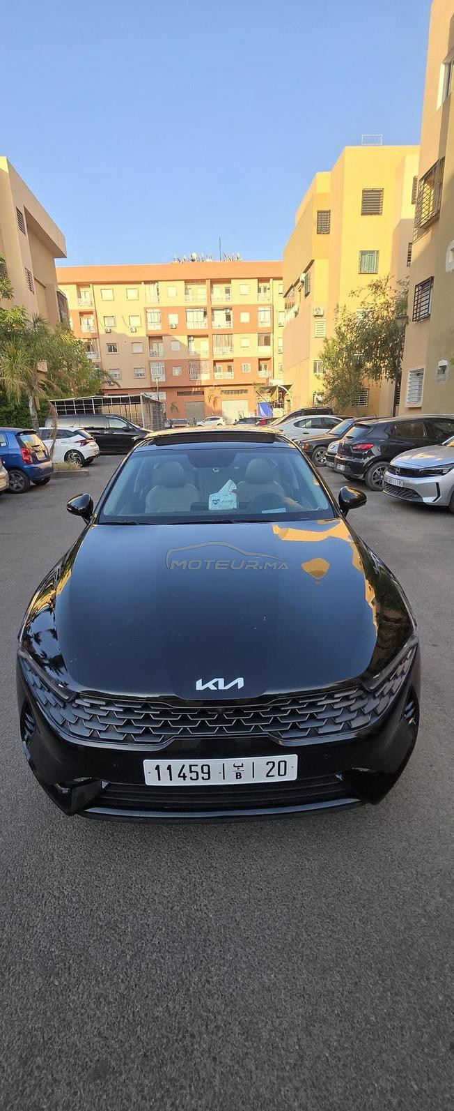kia k5 2022 hybrid fible consommation 