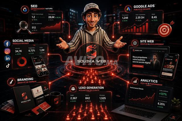 Agence Web SEO & Génération de Leads au Maroc
