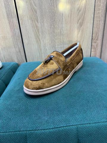 Mocassins élégants pour femmes en suédine de luxe - 2