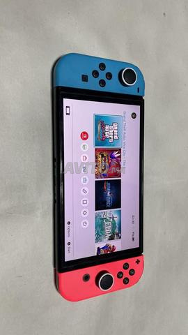 نينتندو سويتش OLED مفلشة 128 جيجا