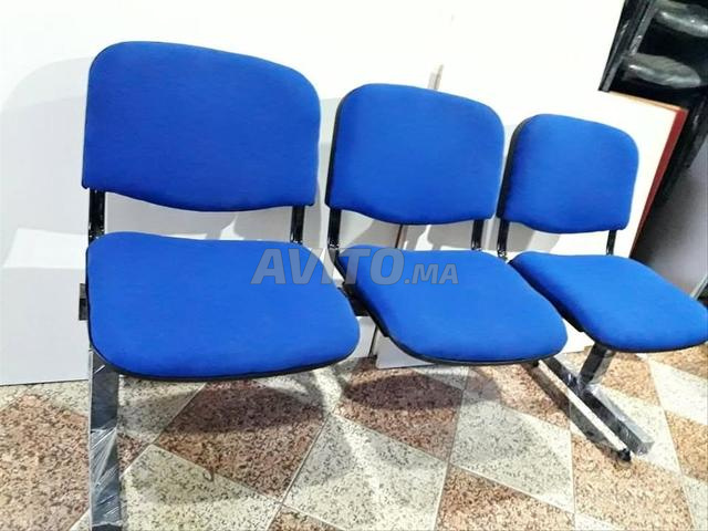 كراسي الاستقبال مكونة من ثلاث مقاعد - 2