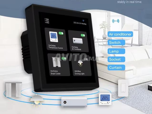 Écran Home control - 2