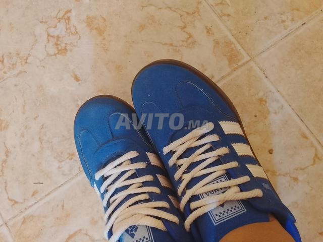 Chaussure d'excellente qualité bleu roi - 2