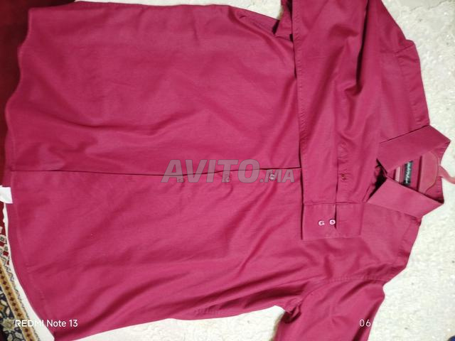 Chemise homme Grenat taille 45 - 46
