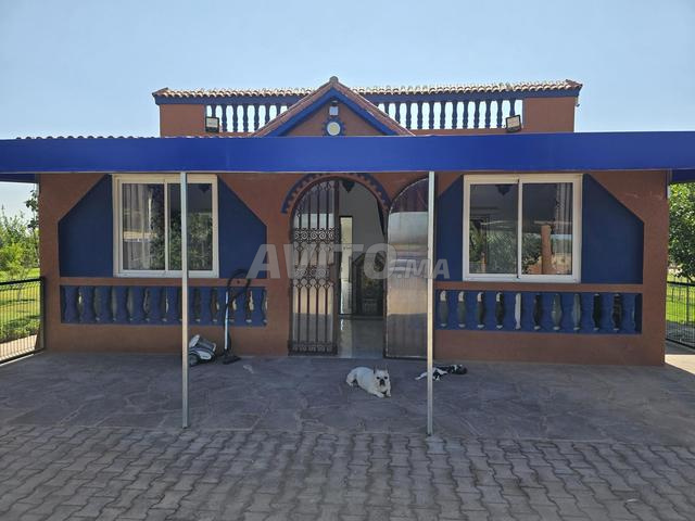Maison de 100 m2 en terre agricole.