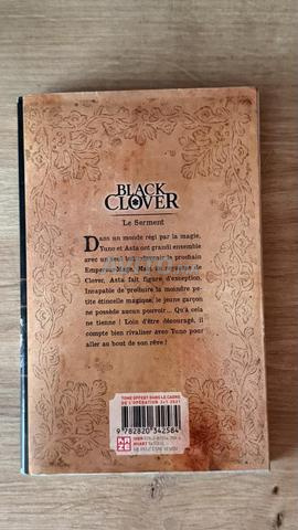 Black clover Tome 1 - 2