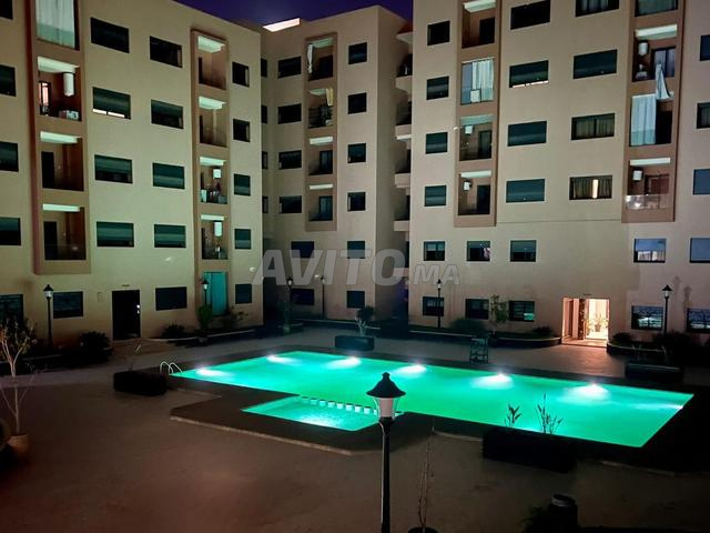 Appartement de luxe à Jnan Ali avec salle de sport