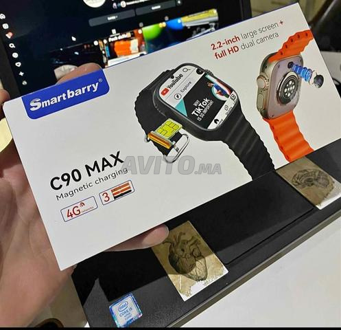 ساعة سمارت C90 MAX بشريحة وكاميرا