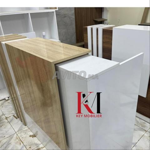 مكتب خشبي بتصميم خاص wq - 2