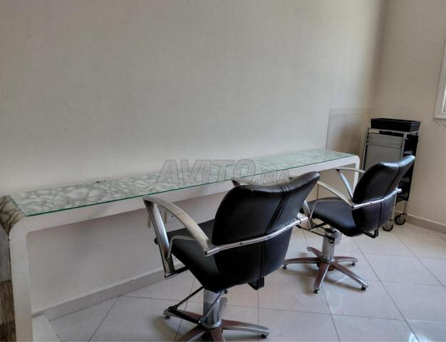 Chaise de salon de coiffure