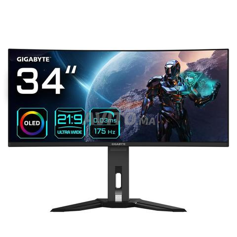 شاشة جيجابايت MO34WQC QD OLED 34 بوصة - 2