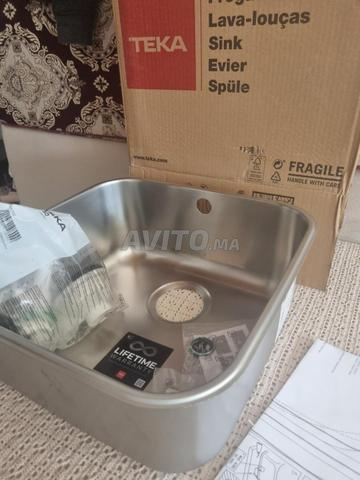 Évier TEKA sous plan bac inox neuf jamais utilisé - 2