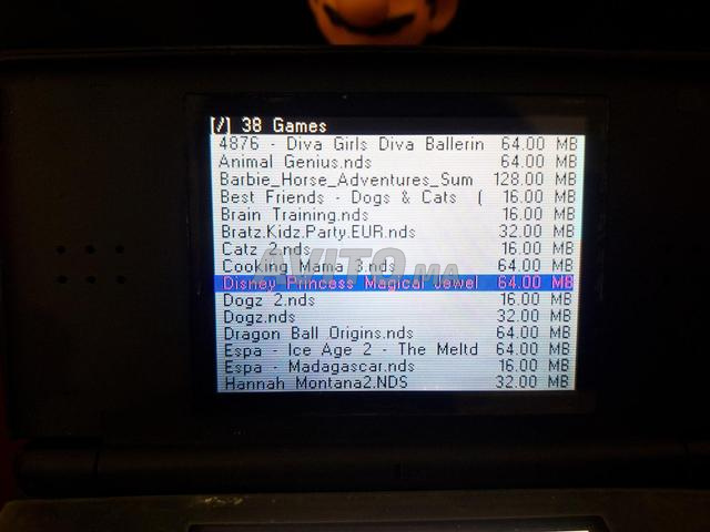 DS LITE بحالة ممتازة R4 مليئة بالألعاب - 2