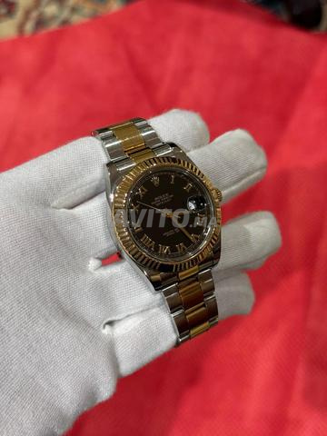 Rolex DATEJUST Cadran Noir Chiffres Romains - 2