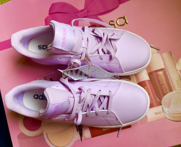 Baskets Adidas couleur violet lavande clair - 2
