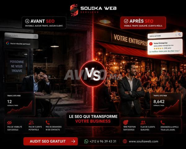 ظهور الأعمال تحسين محركات البحث والموقع الإلكتروني